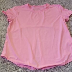 ZYIA Pink Relaxed Short Sleeve Tee